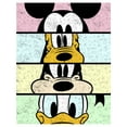 thumbnail image 2 of Boy's Mickey & Friends Cropped Portraits Crop Graphic Tee White Large, 2 of 5