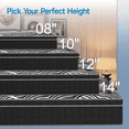 thumbnail image 5 of Doubleslee 12 inch Twin Mattress, Memory Foam Hybrid Mattress in a Box, Pressure Relief, 5 of 10