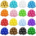 thumbnail image 2 of Globos de látex de 10/12 pulgadas, 10/30/50 piezas, decoraciones para fiestas de cumpleaños de niños, decoraciones para bodas de adultos, globos de helio, globos para baby shower, 2 of 5