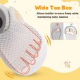 thumbnail image 5 of JOINFREE Baby First Walking Shoes for Boys Girls Infant Wide Barefoot Crib Shoe Lightweight, 5 of 7