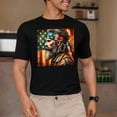 thumbnail image 3 of Black and white color and large size T-shirt, 3 of 7