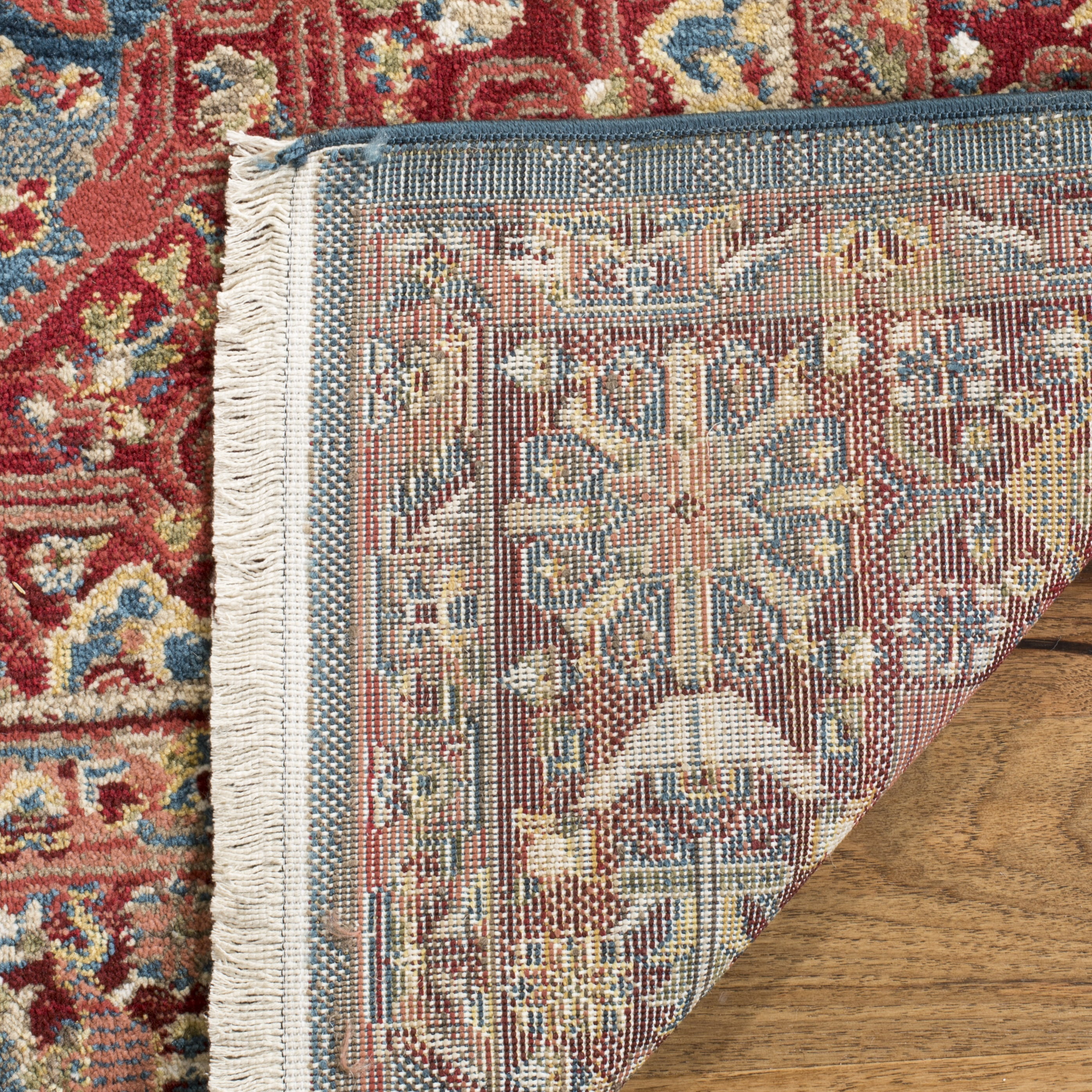 Safavieh Kashan Pema Oriental Area Rug, Blue/Red, 2'6" x 4'