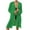 Green, variant on Taqqpue Women's Beach Cover up Long Sleeve Button Down Beach Shirts Summer Swimsuit Solid Color Kimono Cardigan Casual Beachwear Bathing Suit Sun Protection