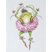 Design Works Counted Cross Stitch Kit 7"X10"-Frog Dancer (14 Count)