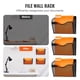 thumbnail image 3 of Organizador de archivos de pared VEVOR, colgante, paquete de 3, bolsillo único, 3 of 9