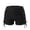 Black_003, variant on UJNDER Bikini Shorts High Waisted Figure Swim Bottoms with Detail and Pockets Swimsuit Bottoms for Women Black_001 XXL