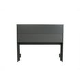 thumbnail image 6 of AFI Newport Full Bookcase Headboard with USB Charging Station, Grey, 6 of 7