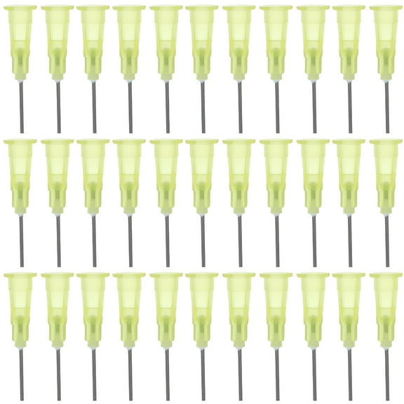 ICERUN 100pcs Dispensing Needle Tips Industrial Dispensing Needles for Refilling Liquid (20G)