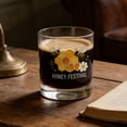 thumbnail image 5 of Bee Festival Glass Cup ,Clear Water Cup with Cute Bee Pattern,Easy Clean,3.4 oz, for Sparkling Water,Coffee Mugs ,Tea, , Cup,Beverage Cup, 5 of 7