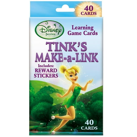 UPC 805219055502 product image for Disney Tinker Bell Make-A-Link Addition & Counting Educational 40pc Card Game | upcitemdb.com