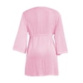 thumbnail image 2 of Salida de Playa Ocean Pacific para Mujer, Escote V Profundo Rosa Talla EG, 2 of 4
