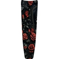 Kustom Cycle Parts Leather & Roses Plastic Dash Panel Console Insert! Compatible with 2024  Harley Davidson Street Glides & Road Glides 2023 CVO