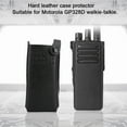 thumbnail image 4 of Estuche de Walkie Talkie de cuero PU, cubierta protectora de Walkie Talkie resistente al desgaste para Walkie Talkie GP328D Ecomeon no, 4 of 6
