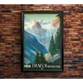 thumbnail image 2 of Italy - Trafoi - Vintage Travel Poster (12x18Inches(BlackWood-Framed)), 2 of 6