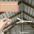 thumbnail image 4 of Raindrops 2pcs Ceiling Fan 2 Wire Ceiling Fan Fan Pull Chain Control, 4 of 7