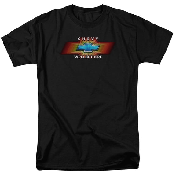 Chevrolet Chevy Well Be There TV Spot S/S Adult 18/1 T-Shirt Black 7X