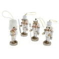 thumbnail image 1 of Milaget 4pcs Mini Nutcracker Figure Birthday Gift Xmas Christmas Tree Hanging Decoration, 1 of 9