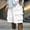 White, variant on Men's Shorts Cargo Under $10 Solid Color Workwear Shorts Outdoor Casual Multi Pocket Five Quarter Pants