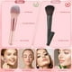 thumbnail image 3 of Set de brochas de maquillaje Auroray Mini Travel, 14 unidades con funda, color rosa, 3 of 7