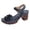 A-Navy68, variant on Yuanlong Womens Sandals Flower Ankle Buckle Strap Casual Shoes Open Toe Square Heels Comfort Beach Sandals