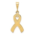 thumbnail image 4 of 10k Heart In Awareness Pendant, 4 of 4