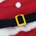 thumbnail image 5 of Christmas Pet Santa Claus Suit Costumes Outfit for Small Dog Cat Puppy Jumpsuit Hoodies Clothes with Hat, 5 of 8