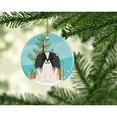 thumbnail image 2 of Carolines Treasures BB4230CO1 Merry Christmas Tree Pekingese Black White Ceramic Ornament 3 in multicolor, 2 of 3