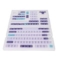 thumbnail image 1 of PBT Keycaps, PBT Keycaps 128 Touches Keycaps Clavier Keycaps Construit pour la Précision, 1 of 14