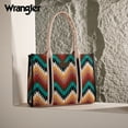 thumbnail image 3 of Wrangler Aztec Tote Bag for Women Western Top Handle Handbags and Purses, Black, 3 of 7