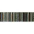 thumbnail image 2 of Art Carpet 841864117011 8 ft. Seaport Collection Wavy Stripe Woven Round Area Rug, Multi Color, 2 of 3
