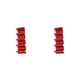 thumbnail image 2 of Soporte para tacos Naiovety tipo plástico en forma de onda 2piezas Rojo, 2 of 6