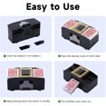 thumbnail image 6 of Automatic Card Shuffler 2 Decks, Electric Battery-Operated Shuffler, Casino Card Game for Poker, Home Card Game, UNO, Phase10, Texas Hold'em, Blackjack, Home Party Club Game, 6 of 7