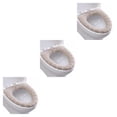 thumbnail image 3 of Bearachild 2020 nueva cómoda cubierta de asiento de inodoro de terciopelo Coral para baño, cubierta de inodoro de invierno, alfombrilla lavable para Type1 NO1 Bearachild CBP054620, 3 of 5
