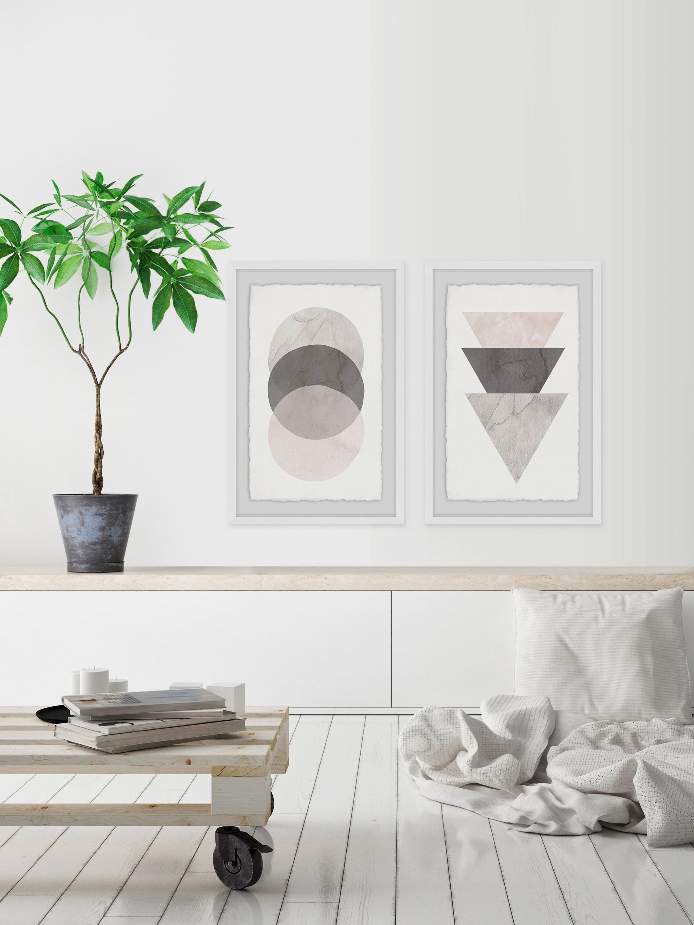 Marmont Hill Triple Shade Diptych, 24" x 32"