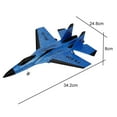 thumbnail image 3 of D'avion Télécommandés 2.4G 2CH Pour Enfants Débutants Bleu + Jaune, 3 of 8