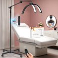 thumbnail image 1 of Extensiones de pestañas Half Moon Light HITTI 2025 LED Black, 1 of 9