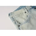 thumbnail image 3 of 2025 Ksubis Jeans brand Jeans  Men's Jeans Casual Comfort Holes Fashionable Straight Skinny Slim Fit Jeans, Ripped Stretch Jeans Denim Pants Menswear 3017 28-40, 3 of 7