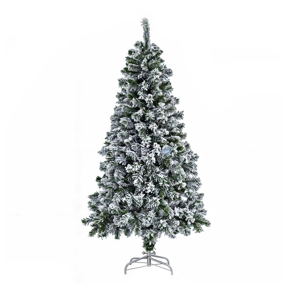 Arbol de navidad Fino Nevado de 2.10 mts de altura Ele gate lo mejor
