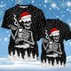 thumbnail image 1 of Camisas navideñas con estampado 3d de vacaciones para hombre, camisetas con cuello redondo, ropa de manga corta de verano para hombre, camisetas informales de gran tamaño para hombre, Top 2023, 1 of 4