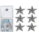 thumbnail image 3 of 6 parches termoadhesivos con forma de estrella para reparar ropa y zapatos. Gris oscuro, 3 of 9