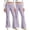 Purple, variant on Leggings for Girls Big Kids Flared High Waist Shark Flared Base Layer Sports 2 Pack Trousers for 3-15 Years