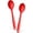 Red, variant on 2 Pack Silicone Cooking Spoons, 10.8 in Heat Resistant Kitchen Spoons Nonstick Mixing Spoon for Baking Stirring Serving, Dishwasher Safe