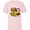 Soft Pink, variant on Disney The Lion King 30th Anniversary Wood Block Style Simba - Short Sleeve T-Shirt for Kids - Customized-White