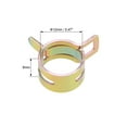 thumbnail image 3 of Uxcell 12mm Color-zinc Steel Band Spring Clamp for Fuel Line Silicone Hose 20 Pack, 3 of 5