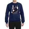 thumbnail image 2 of If It's Not a Bernese It's Just a Gift | Mens Lover Crewneck Graphic Sweatshirt, Navy, Small, 2 of 3