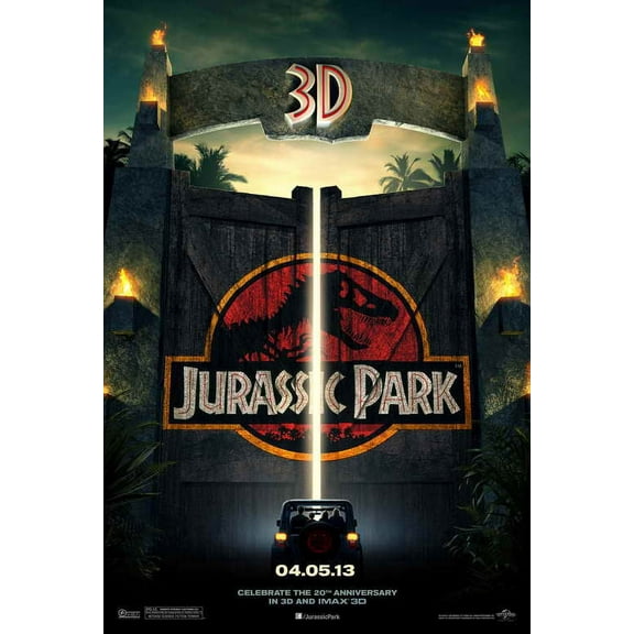 Jurassic Park Movie Poster Print (27 x 40) - Item # MOVGB81805