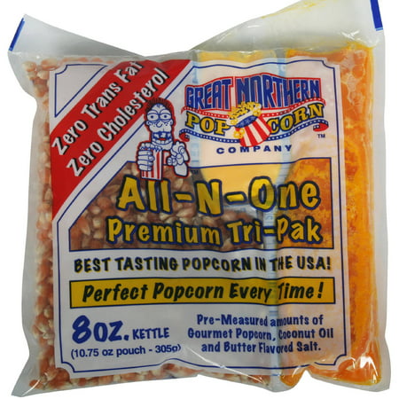 Great Northern Popcorn Case Portion Packs, 24 Count, (Best Popcorn Portion Packs)