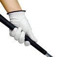 thumbnail image 1 of Guante de mano izquierda de golf de cuero suave para hombre para equipo de golfista diestro Talla 25 Sharpla Guantes de golf para la mano izquierda, 1 of 8