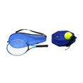 thumbnail image 3 of Lipstore Tennis Racket Tennis Training Ball with String Tennis Training Equipment Kids Blue, 3 of 8