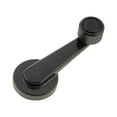 thumbnail image 2 of KarParts360 For GMC Sonoma 1991 1992 1993 Window Handle | Metal | Smooth Black Knob | Plastic Knob | Clip Window Crank Shaft Attachment | Replacement For 15588093, 2 of 4